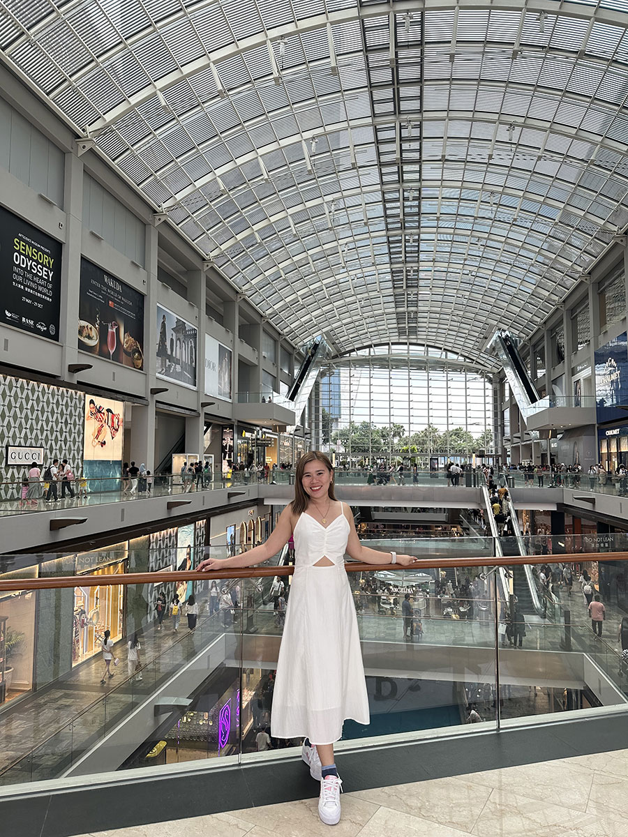 At The Shoppes of Marina Bay Sands